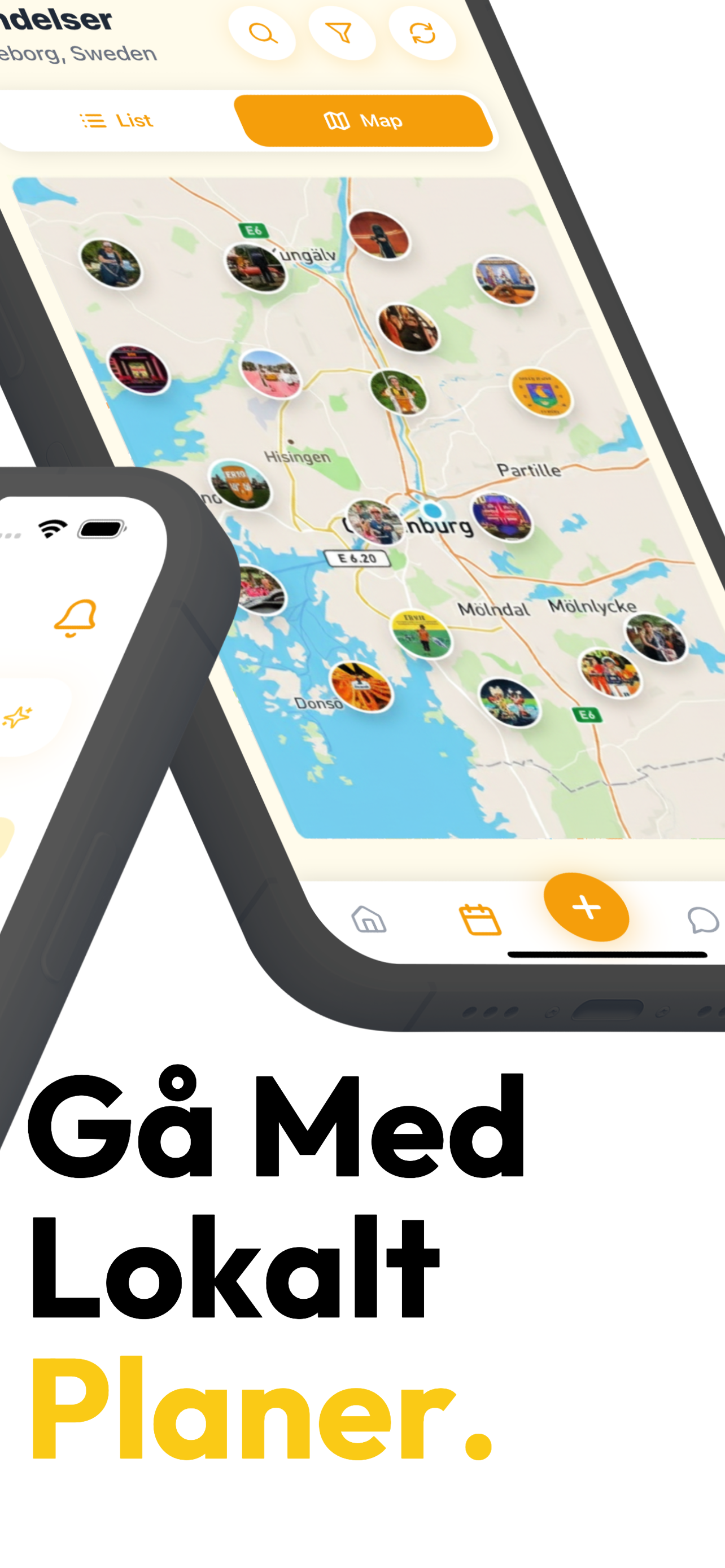 Träffis App Screenshot - Gå Med Lokalt Planer